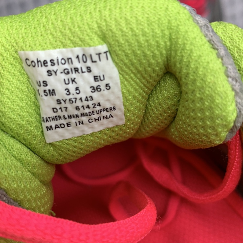 Saucony COHESION 10 SHOES - BIG GIRL'S size 4.5 - Picture 9 of 9